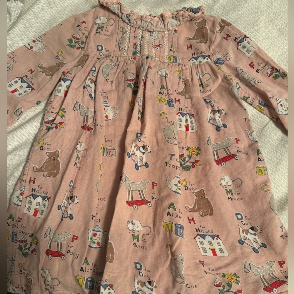 Baby Boden Alphabet Dress size 3t-4t.